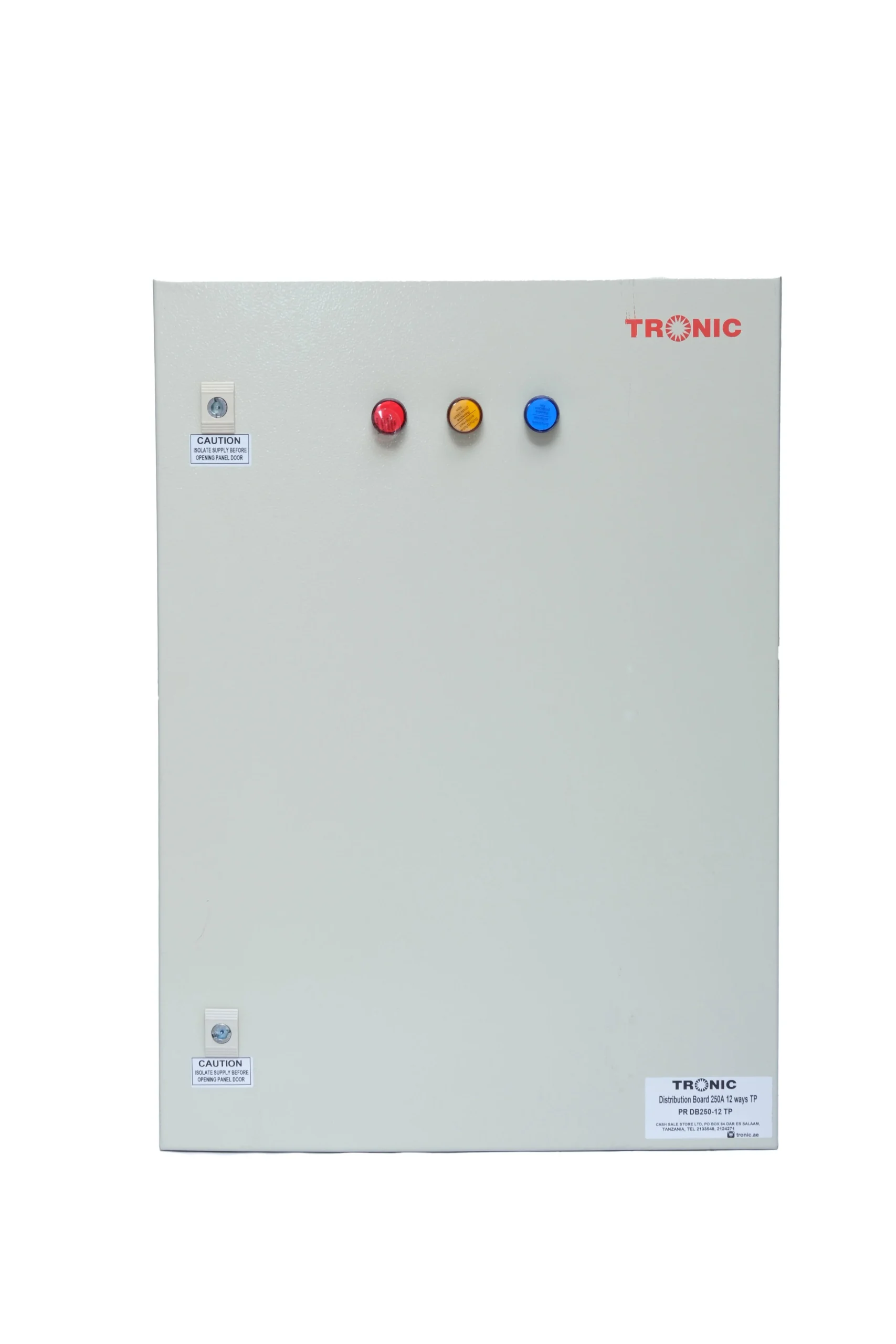 250A 12 Ways Three Phase Distribution Board 2