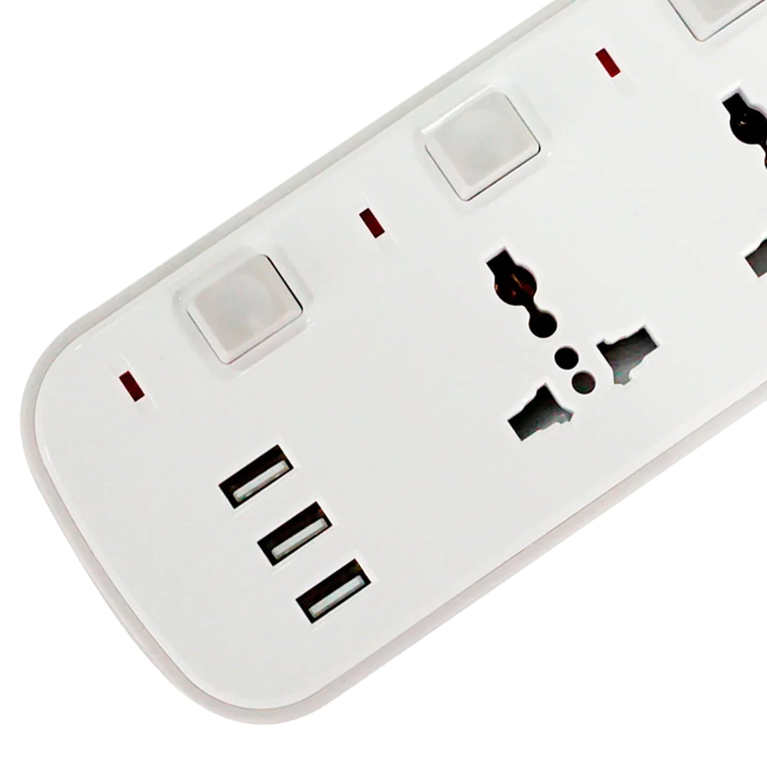 4 Way Extension With USB Ports 3