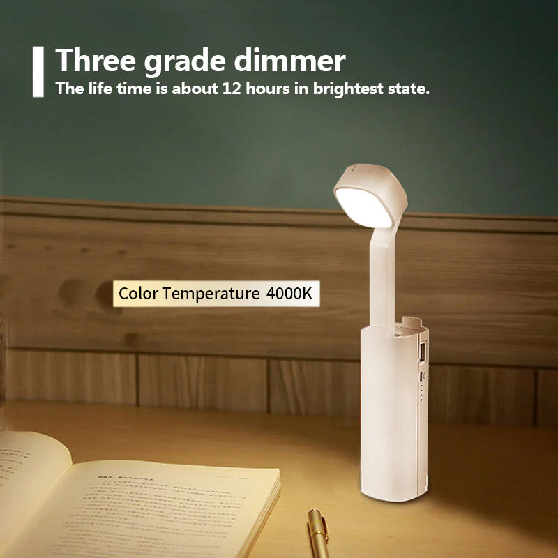 Desk Lamp With In-Built Power Bank 4