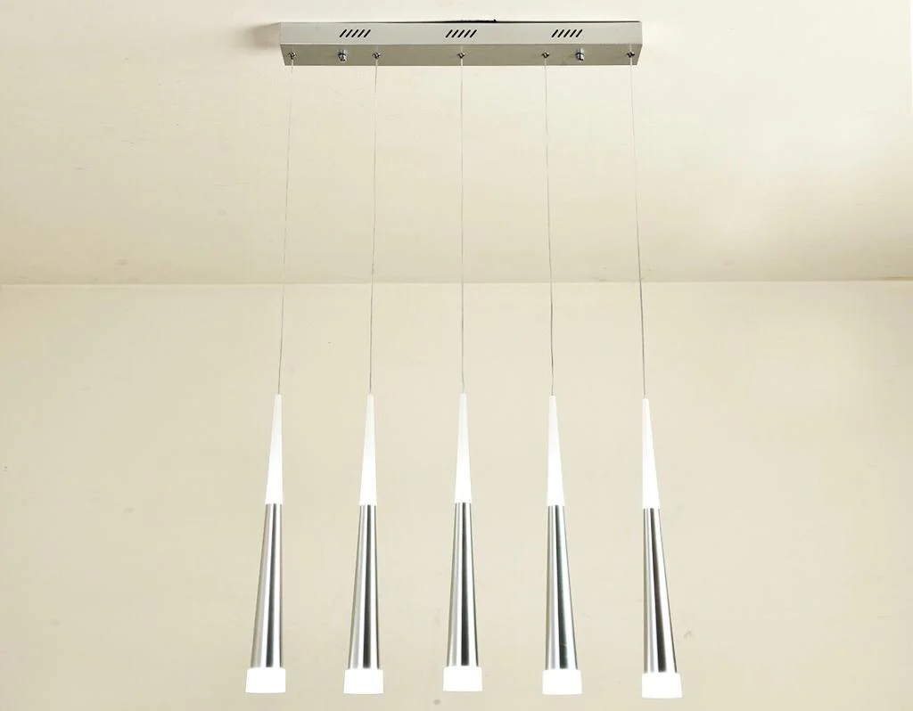 Acrylic Modern 5 LED Hanging Light