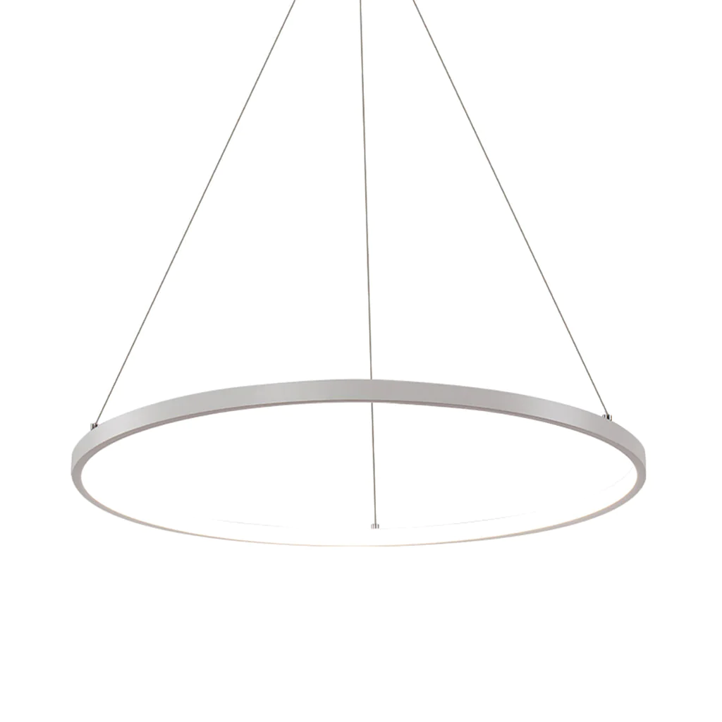 Simple Circular LED Pendant Light