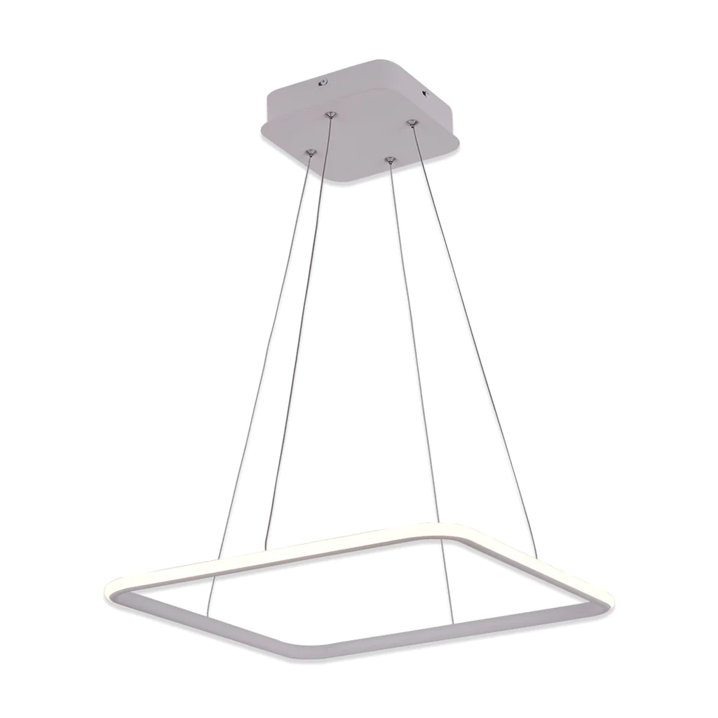 Simple Square LED Hanging Light