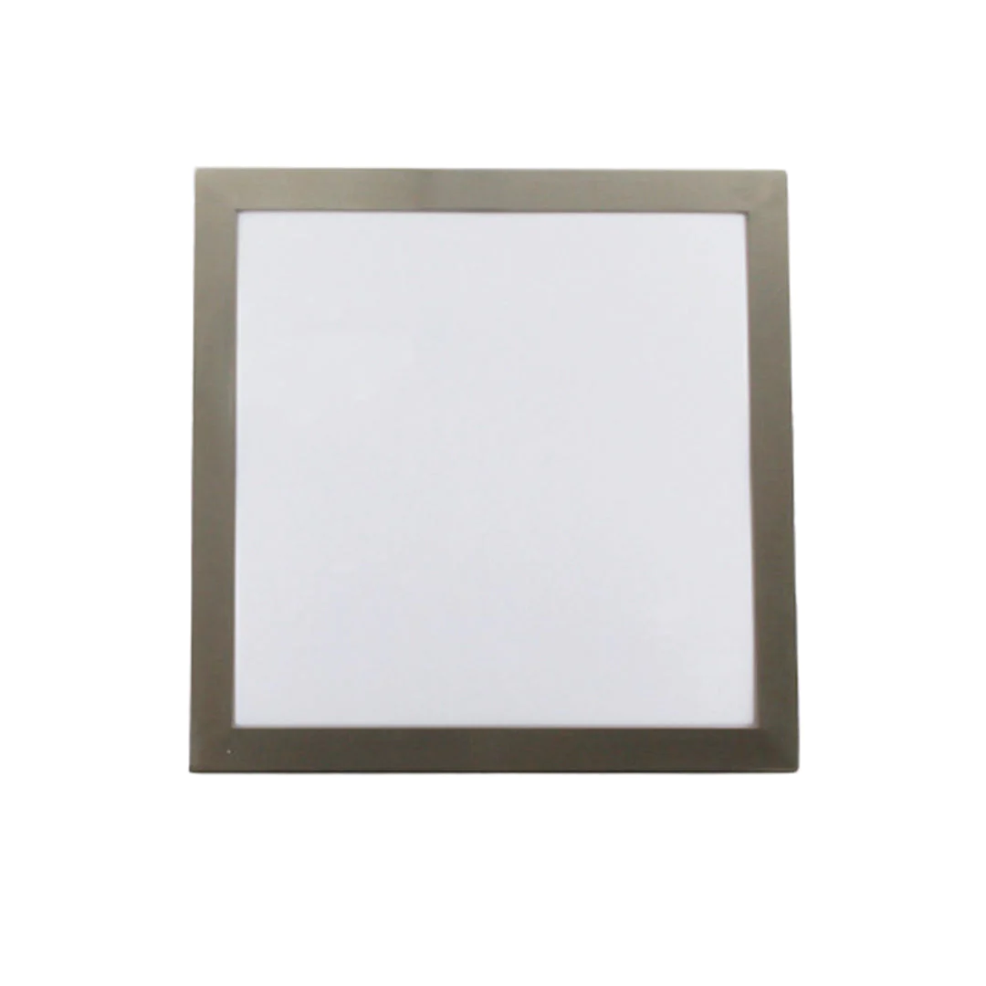 Square Silver Ceiling Light 3